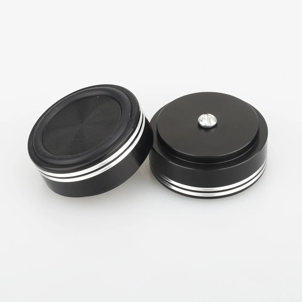 Audiocrast 4 39X17Mm Nhôm Khuếch Đại Âm Thanh Loa Chân Gai Đen/Bạc Nhẫn Máy Thảm Lót