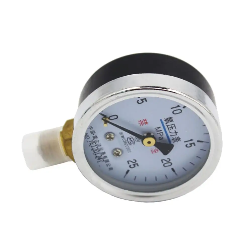 Manometro per ossigeno FANDE 60mm M14 * 1.5