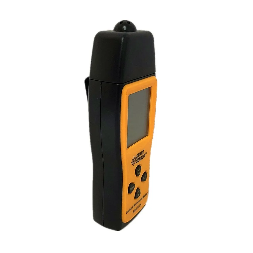 Handheld Carbon Monoxide Meter Portable CO Gas leak Detector Gas Analyzer Range 1000ppm High Precision Smart Sensor AS8700A