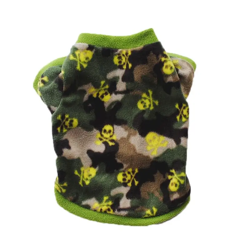 Winter Warm Dog Clothes Vest Dog Jacket Cartoon Pet Dogs Clothes Sweatshirt For Small Medium Dogs Coat Cute Pets Costume Clothes