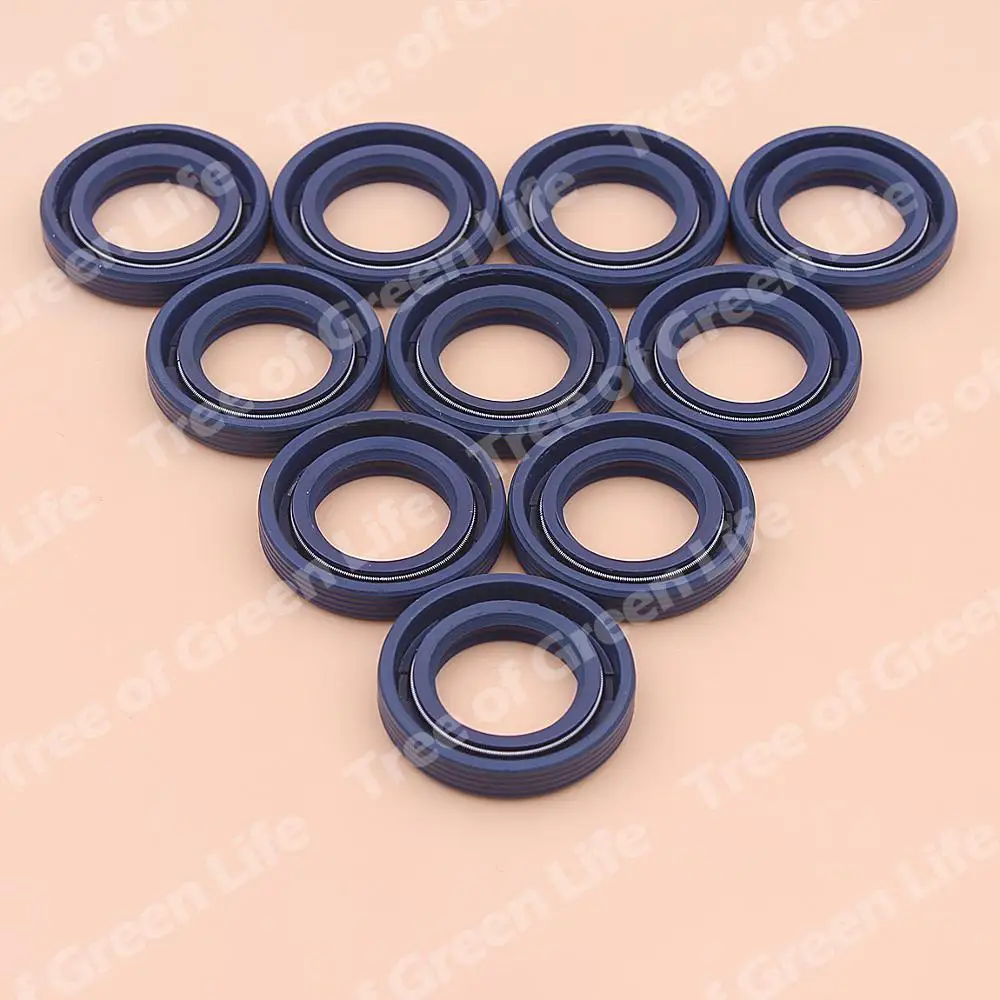 10pcs/lot Oil Seals For Stihl MS270 MS270C MS280 MS280C MS311 MS391 Chainsaw 15 x 25 x 5 mm