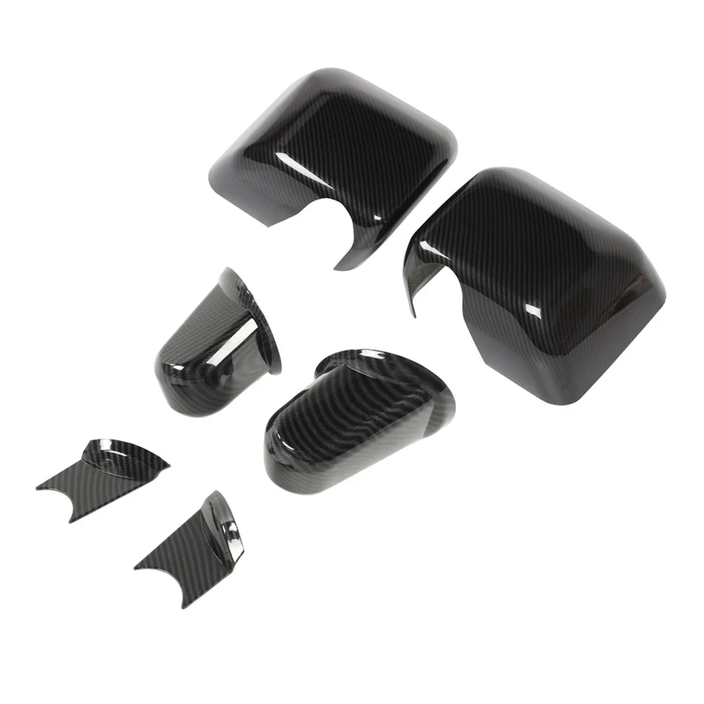 

For Jeep Wrangler JK 2007-2017 Car Rear View Mirror Cover Trim Styling Exterior Auto Moldings 6Pcs/set