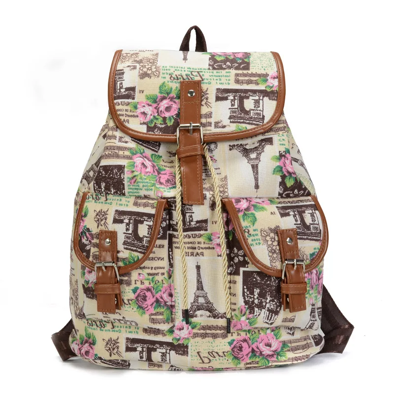 School Bags Women Backpack Sac Rugzak Backpack Laptop Plecak Damski Canvas Backpack Travel bags New Laptop Bag Backpacks Women