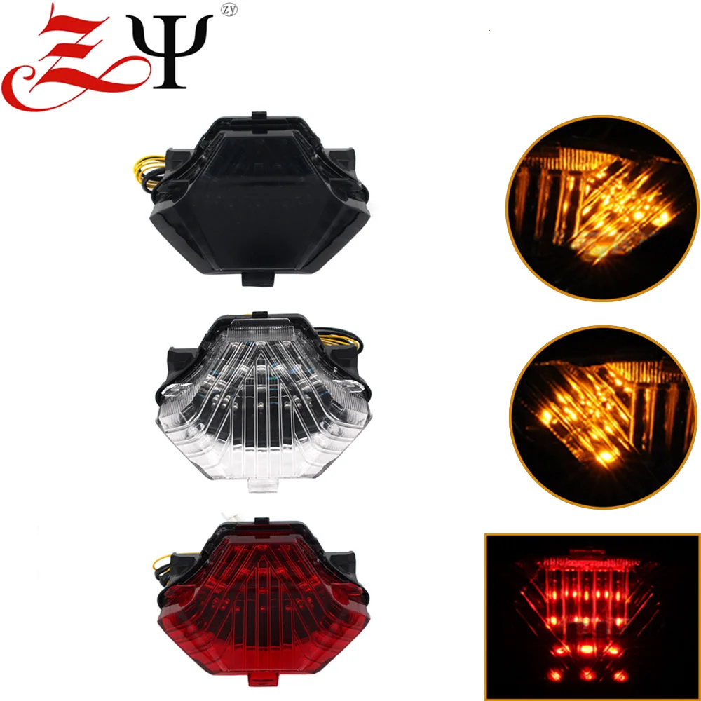 Motorcycle Integrated LED Tail Light Turn Signals Blinker For YAMAHA MT-07 MT07 FZ-07 MT-25 MT-03 YZF R3 R25