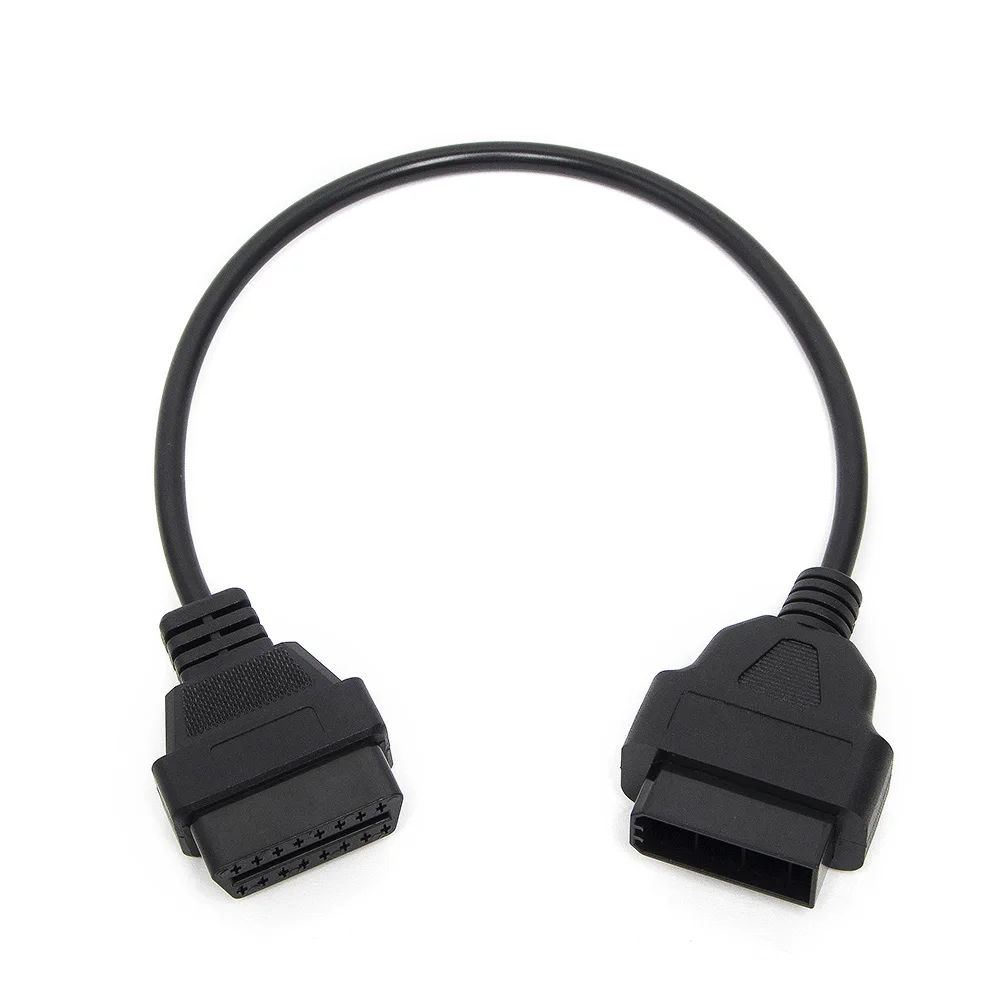 High Quality OBD2 Connector For Nissan 14 Pin-16 Pin OBD OBDII Adapter 14Pin Car Diagnostic Converter Tool