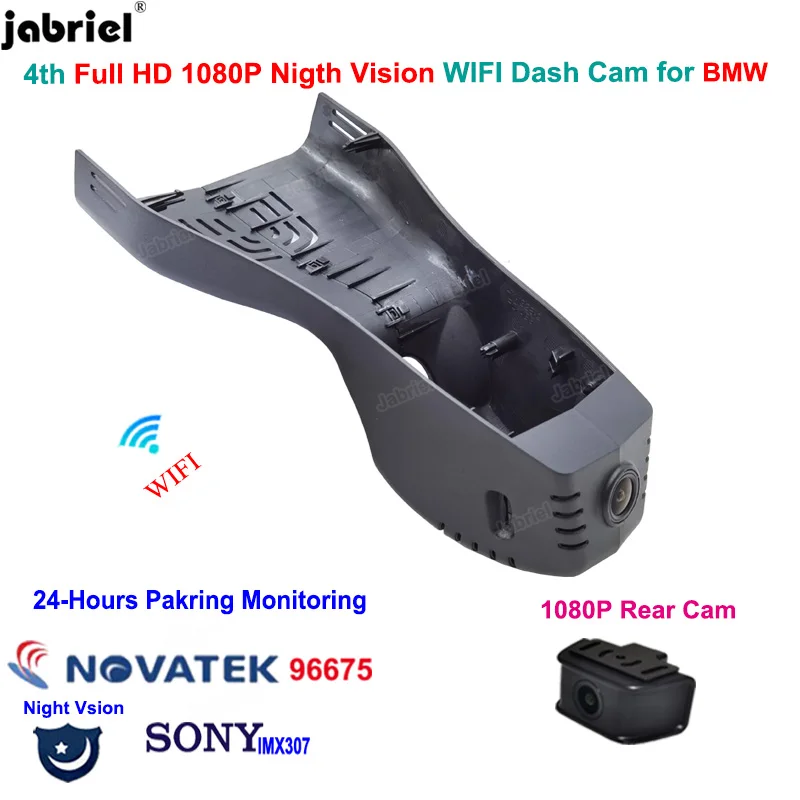 

Full HD Wifi 24H Night Vision Novatek 96675 Sony IMX307 Car Dvr Dash Cam Camera For BMW X6 G06 X6 40i X6 30d X6 40d 2020 2021