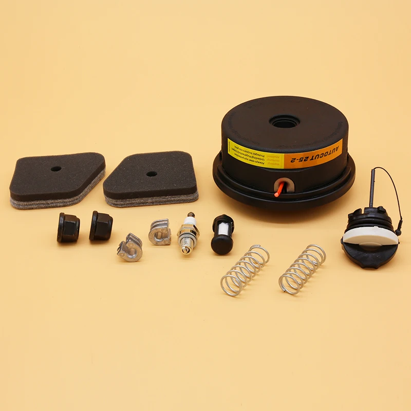 AutoCut 25-2 kit di riparazione della molla del filtro del carburante dell'aria della testa del regolatore per i pezzi di ricambio del regolatore del giardino di Stihl FS90 FS100
