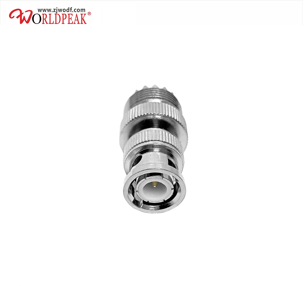 

Free Shipping 5pcs BNC male to UHF female connector adapter