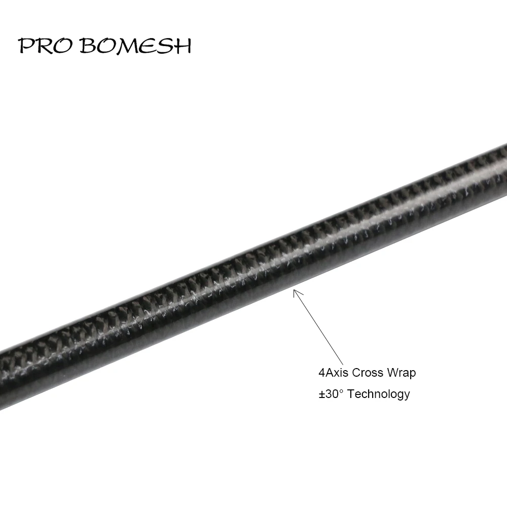 Pro Bomesh Toray Carbon Fiber 2.15m Kaleido Super Stallion Rod Blank MH+ Butt Joint 4aixs Cross Wrap DIY Fishing Rod Blank