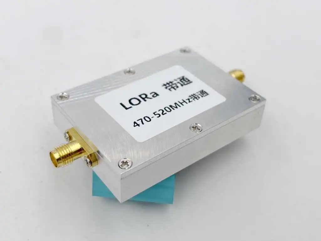 470MHZ-520MHZ لورا الفرقة تمرير filteranti التدخل القطع الناقص تصفية لمكبر للصوت راديو هام