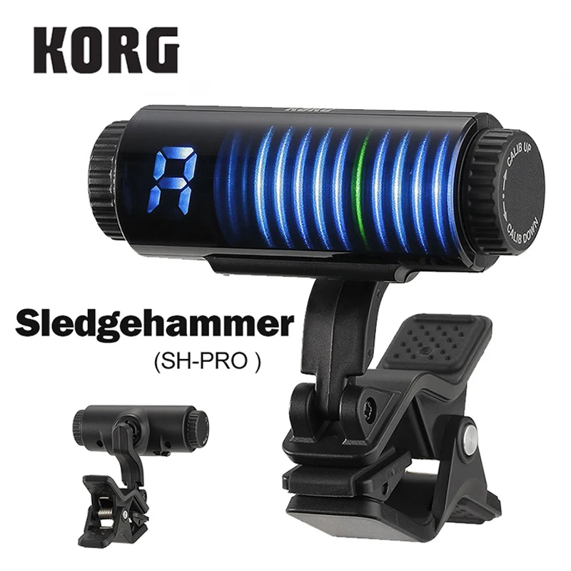 Korg SHPRO Sledgehammer Pro 클립온 기타 튜너: 정밀한 조정을 위한 최고의 선택