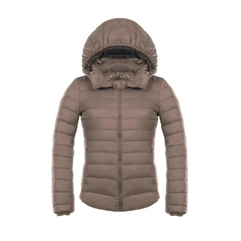Marka NewBang 7XL 8XL kurtka damska duży rozmiar żakiet ultralekka kurtka puchowa kobiety lekka ciepła wiatroszczelna kurtka Plus — zdjęcie 2