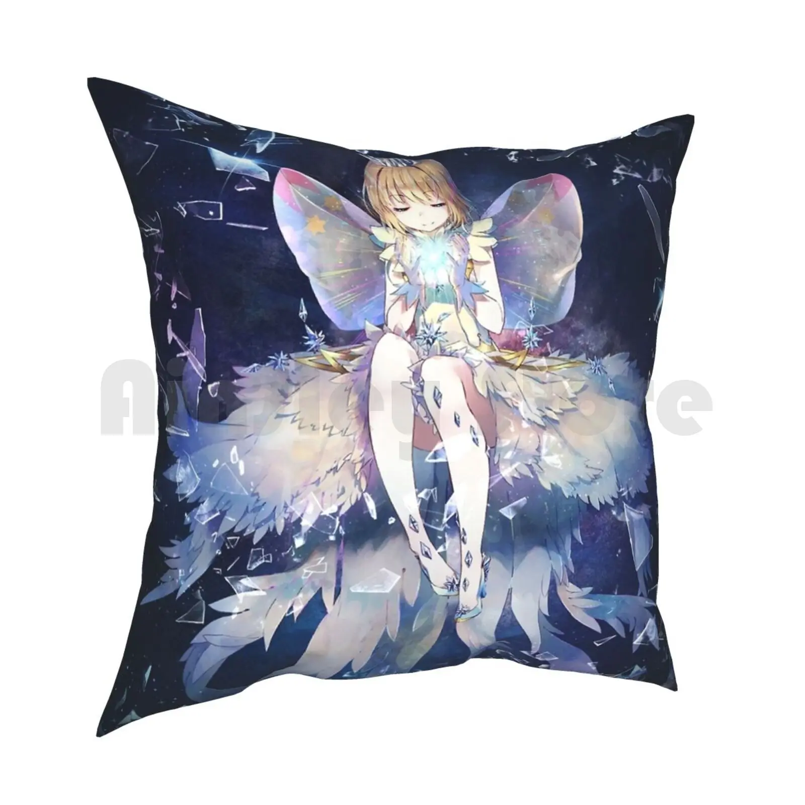 Sakura Kinomoto Pillow Case Printed Home Soft DIY Pillow cover Cardcaptor Sakura Sakura Animates Shojo Movie Magical Girl