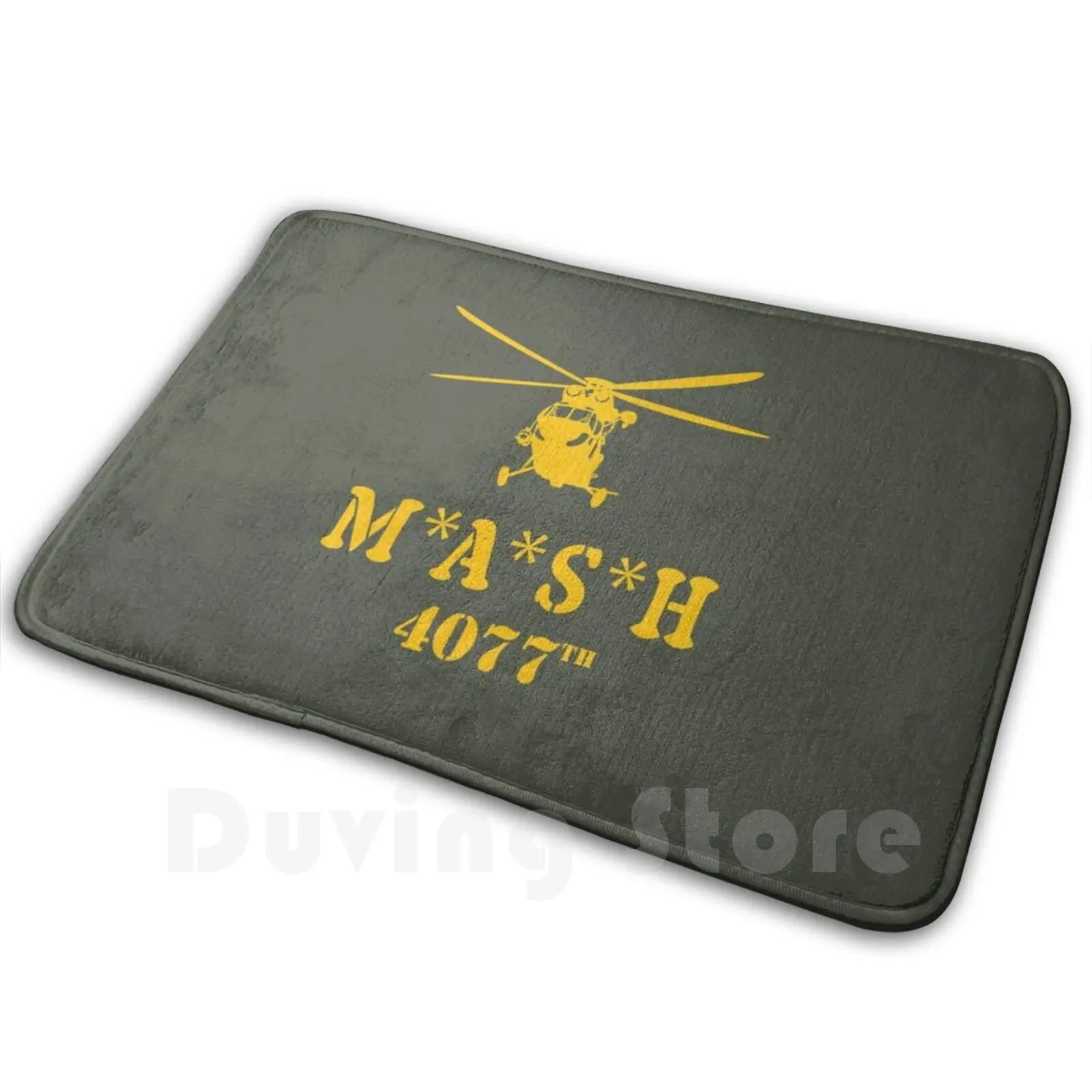 Mash-Tv Shows Carpet Mat Rug Cushion Soft Non-Slip Mash 4077 Tv Shows Tv Series Tv Classics War Vietnam Helicopters