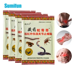 16pcs Snake Venom Poison Joint Pain Relieving Patch Medical Plaster Knee Back Body Rheumatoid Arthritis Joints Pain Relief Stick