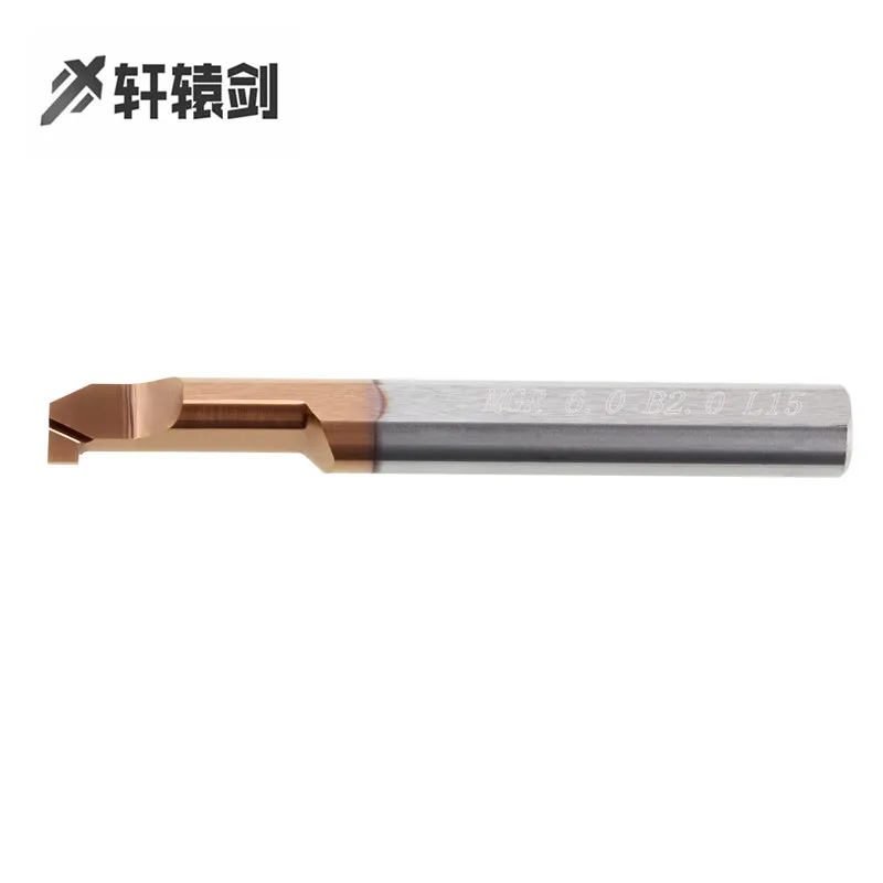 Pequeno furo Grooving Knife, Carbide Grooving Tool, Boring Bar Cutter, MGR3, MGR4, MGR5, MGR6
