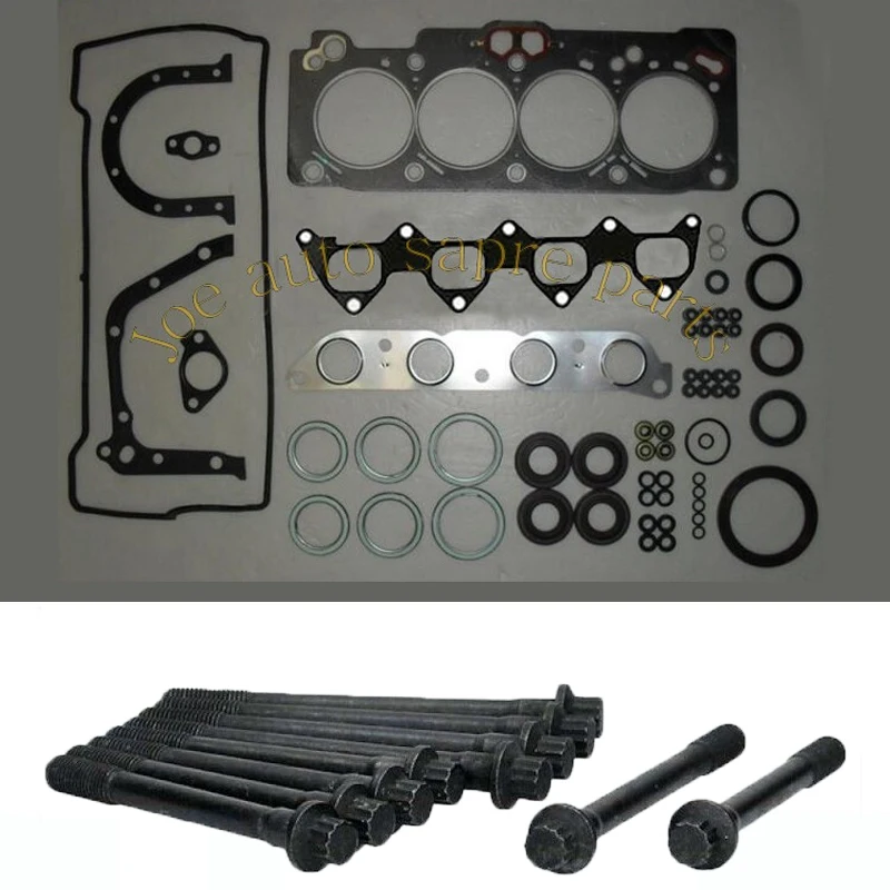 4AFE Engine Full gasket set kit cylinder head bolt nuts for toyota corolla AVENSIS Station Wagon AVENSIS liftback SPRINTER 4A-FE