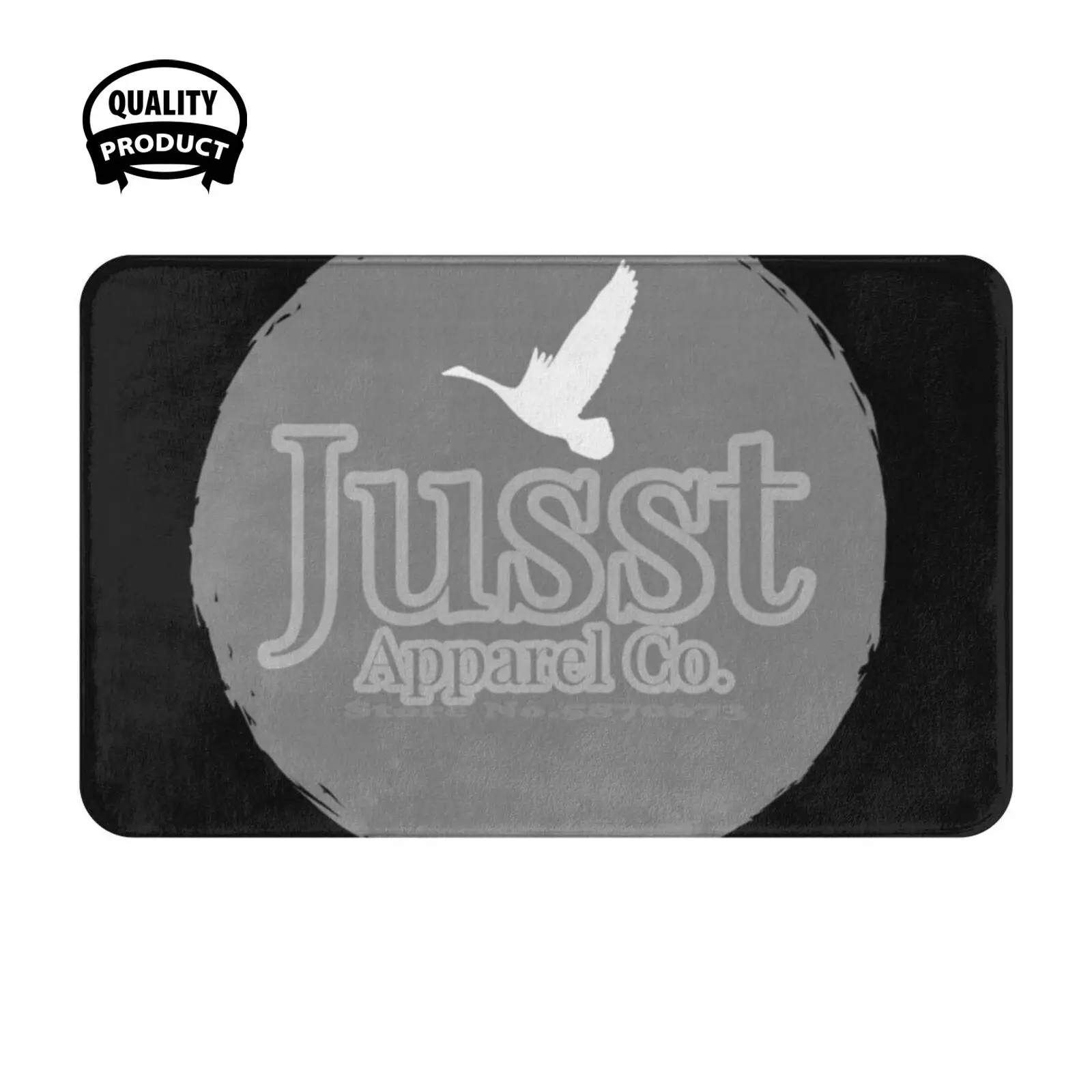 Jusst Apparel Co. Soft Cushion Home Carpet Door Mat Car Rug Jusst Brand Designer Funny Cute Co Worker Just Anniversary Awesome