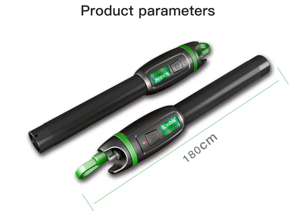 Komshine KFL-11P-10-LC VFL Visuel Fault Locator Fiber Optical Testing 10mw 10km Suit For LC Connector