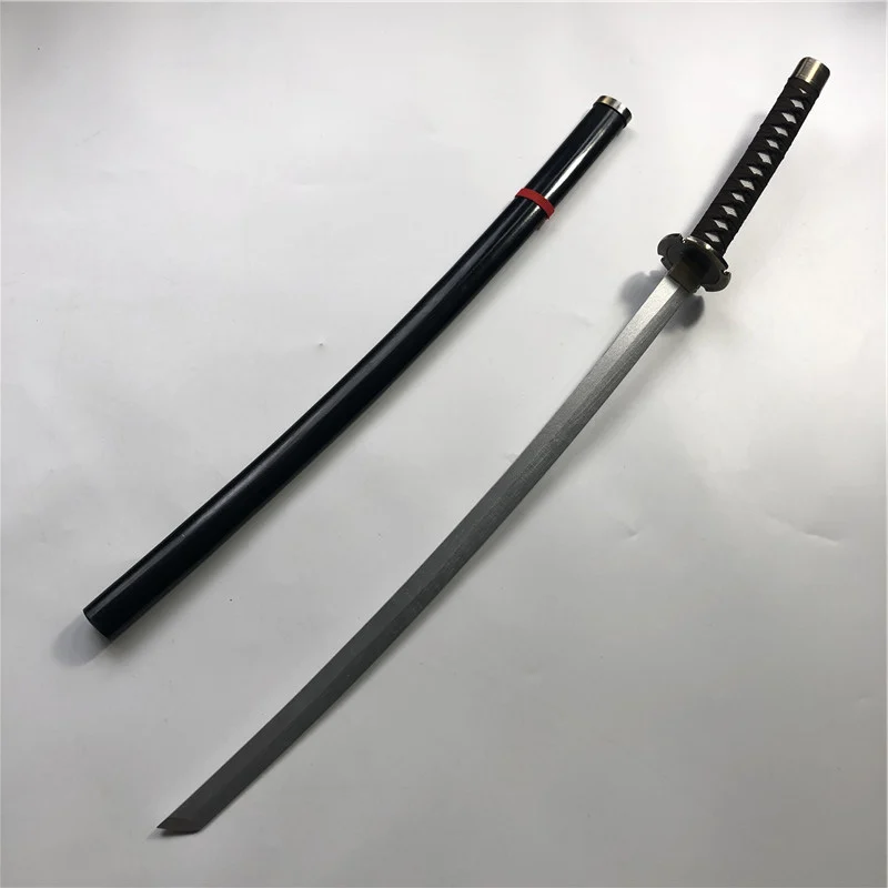 Épée de Samouraï en Fer Cassé de 100cm, Accessoire de Cosplay, en PU, Jouet, Couteau Ninja, Anime, 1:1