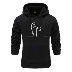 Novo hoodie masculino 2021 outono inverno casual grande espaço coaster hoodies dos homens balum la linea engraçado gráfico moletom com capuz