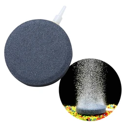 1.6 Inch Aquarium Bubble Stone Disc Shape Airstones For Fish Tank Aerator Pump Hydroponics Oxygen Diffuser 3/16