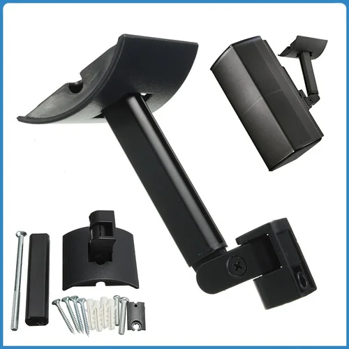 Soporte de montaje en pared para altavoz, soporte de acero inoxidable, soporte de montaje en techo, Metal resistente para accesorios de altavoz BOSE UB-20