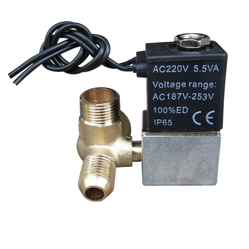 

Solenoid valve mute oil-free machine check valve valve bleed valve air compressor air pump components Air compressor