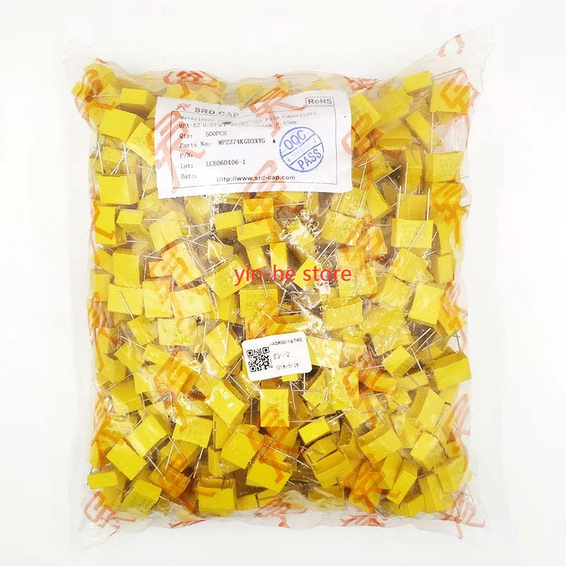 

20 шт. MP2274KGD3XYG защитный конденсатор X2 274K/275 В ± 10% 18*7,5*13,5/P=15