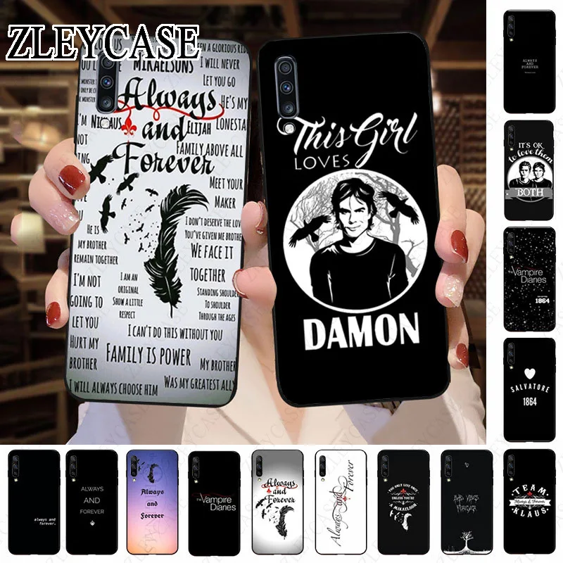 The Vampire Diaries Always and Forever Phone Case For Galaxy A12 A13 A14 A20S A21S A22 A23 A32 A50 A51 A52 A53 A70 A71 A73 Coque