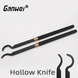 Ganwei Hand Held Hollowing Knife Woodworking Turning Tool Bending Cutter Wood Rotary Lathe