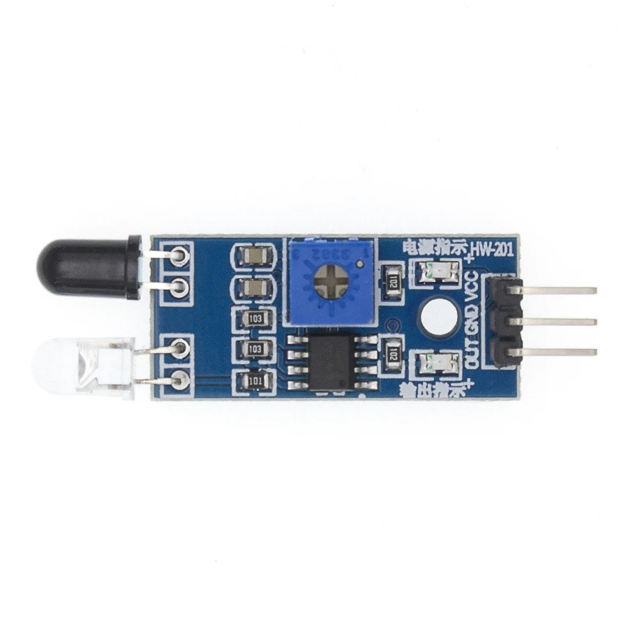 IR Infrared Obstacle Avoidance Sensor Module for arduino Smart Car Robot 3-Pin Reflective Photoelectric