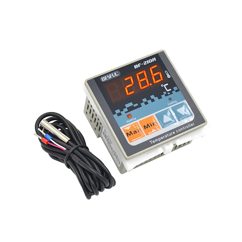 Termostato inteligente con pantalla Digital BF210A, controlador de temperatura, interruptor de Control de temperatura de 220V ajustable