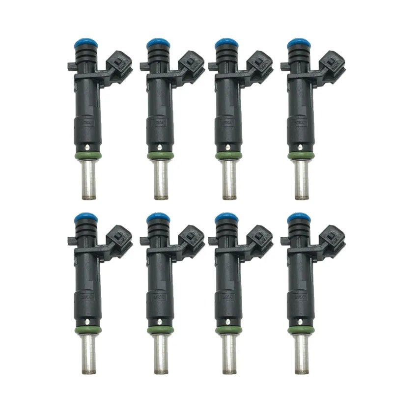 8pcs Fuel Injector Nozzle For Chevrolet Cruze Orlando Trax 1.8 Vauxhall Opel Astra Insignia Vectra Zafira 55353806