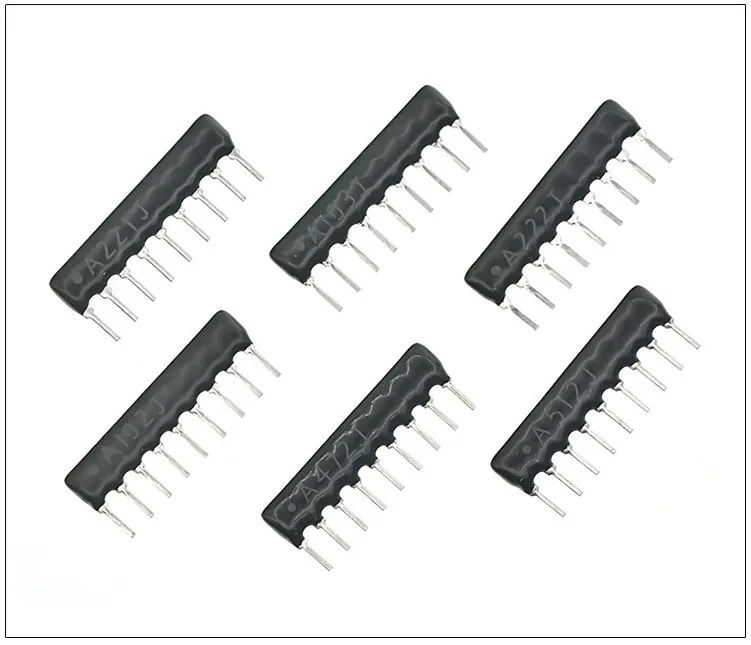 30PCS DIP Exclusion Network Resistor Array 9Pin 10K ohm A103J 10KR Resistance Network Array A09-103J