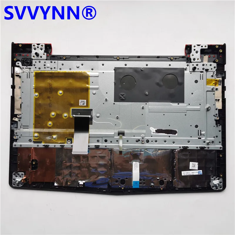 New For Lenovo Legion Y520 R720 Upper Case Palmrest Cover With Red US Backlight Keyboard Touchpad SD interface 5CB0Q41204