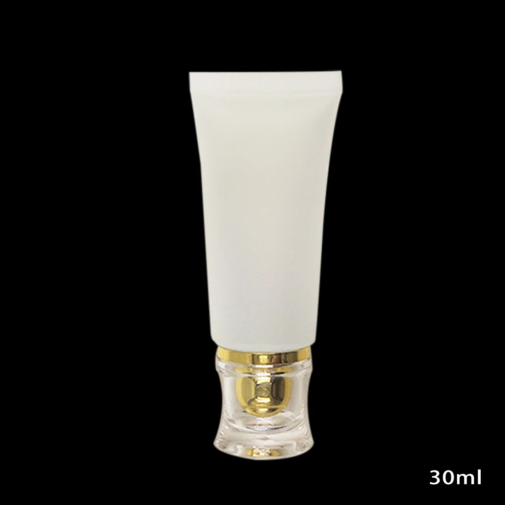 

100pcs/lot Empty Soft Tube Cosmetic Cream Shampoo Containers Facial cleanser Unguent Containers Tube Squeeze 30ml