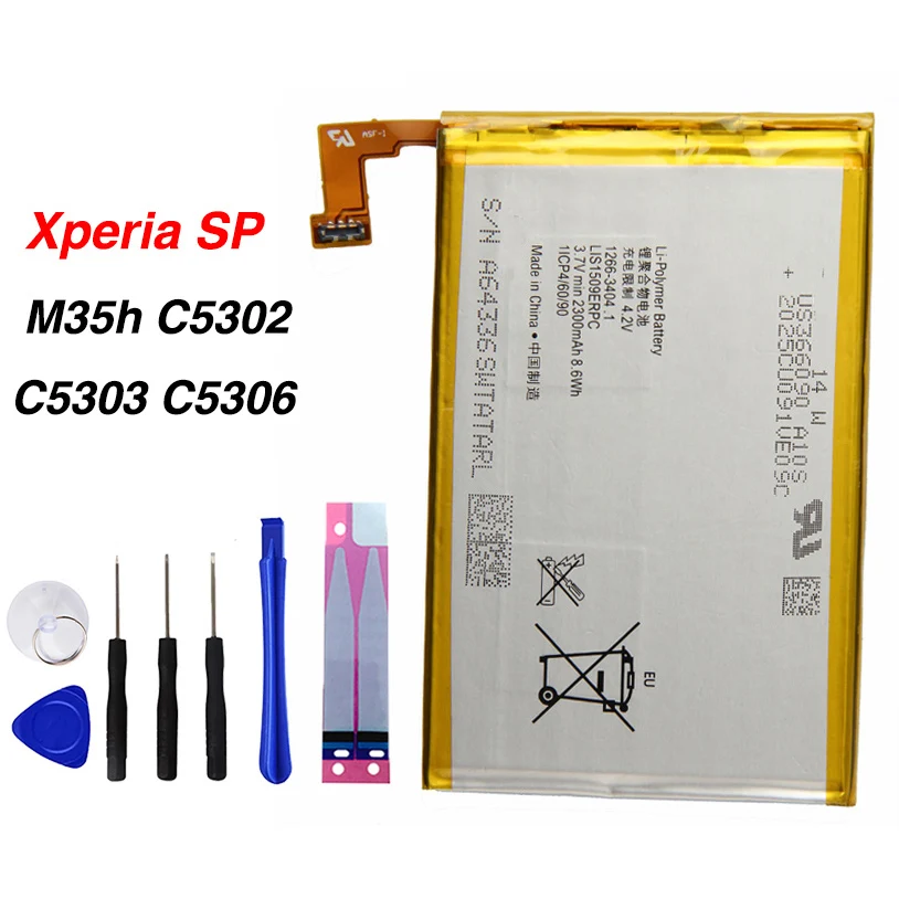 

Original LIS1501ERPC Battery For Sony Xperia ZL L35h ZQ L35i C6502 C6503 C6506 2330mAh