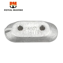 6E0-45251-11 6E0-45251 Anode Plaat Kleine 6E0-45251-12 Voor Yamaha Buitenboordmotor 2 Takt Parsun Hidea Powertec 4-15HP Boot Motor