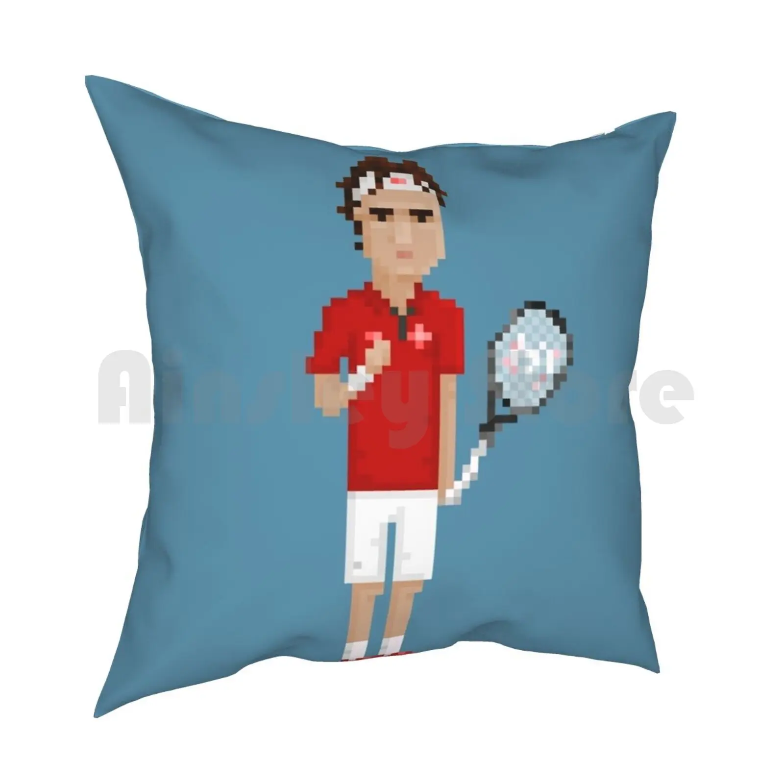 Roger Pillow Case Printed Home Soft DIY Pillow cover Tennis Tenis Wimbledon Master Sports Switzerland Swiss Davis Cup Grand