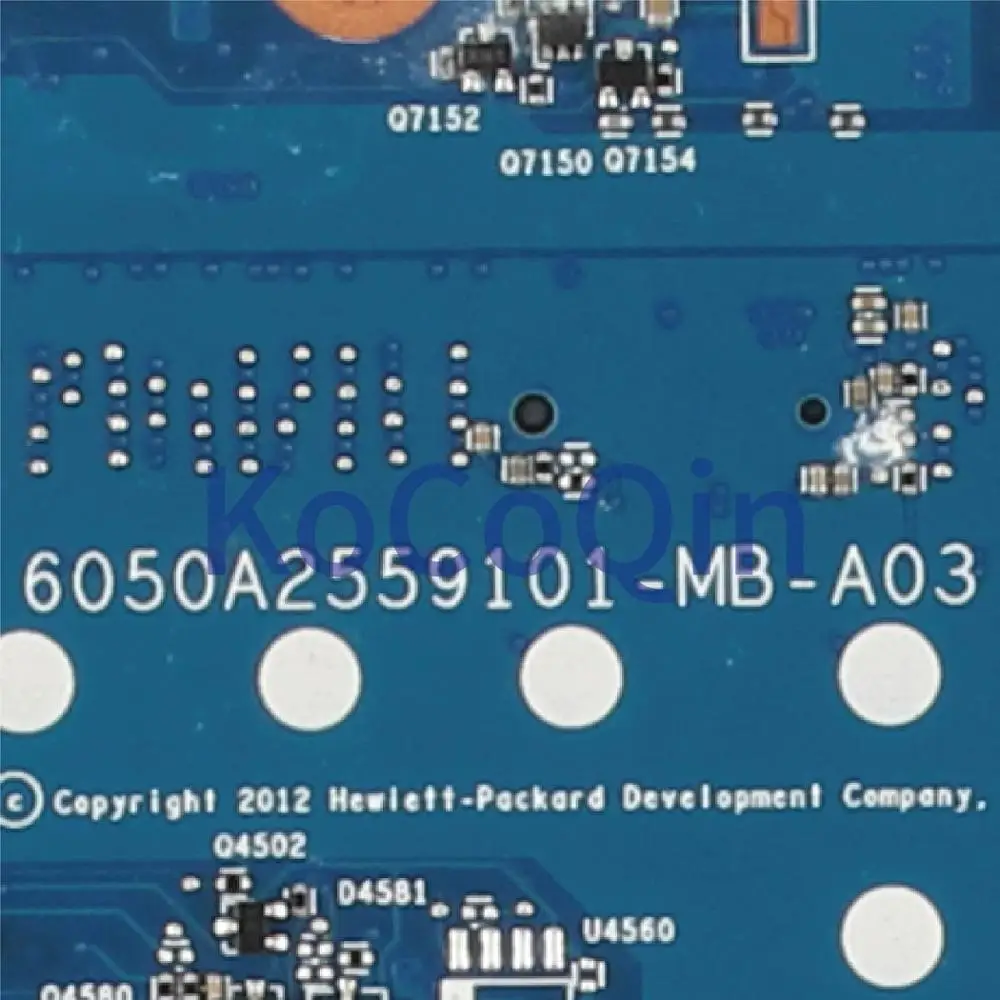 Imagem -05 - Kocoqin 730804001 730804501 Motherboard Portátil para hp Elitebook 840 850 g1 I54300u Hd8750m Notebook Mainboard 6050a2559101