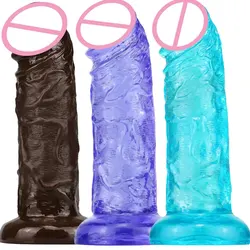 Super Dildo Real Huge Long PVC Dildo Realistic Giant Penis Massive Cock Anal Plug Sex Toys For Women Men Couple Adult Products