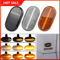 1Pair Dynamic Blinker For Suzuki Jimny B64W JB74 JB23 JB64 For Mazda AZ off-road JM23W Led Side Marker Flowing Turn Signal Lamp
