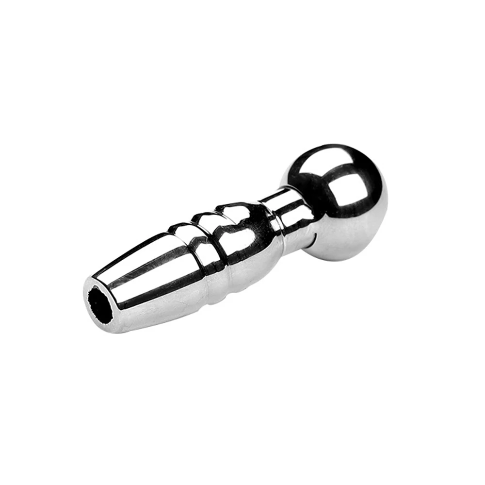 สแตนเลสสตีลโลหะ Penis Plug Catheters Urethral Dilatation Penis กระตุ้น Horse Eye Stick BDSM เซ็กส์ทอย Butt Plug