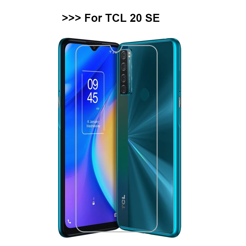 2-1Pcs Tempered Glass For TCL 20 SE TCL20 5G Glass Screen Protector For TCL 10 PLUS PRO SE 5G 10L A2X A1X PLEX Pelicula De Vidro