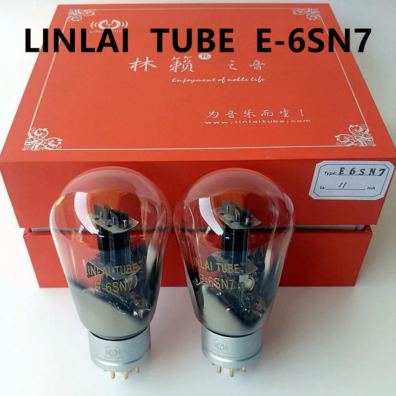 LINLAI Vacuum Tube 6SN7 Elite Series E-6SN7 Upgrade 6SN7 CV181 6N8P 6H8C 5692 HIFI Audio Valve Tubes Electronic Tube Amplifier