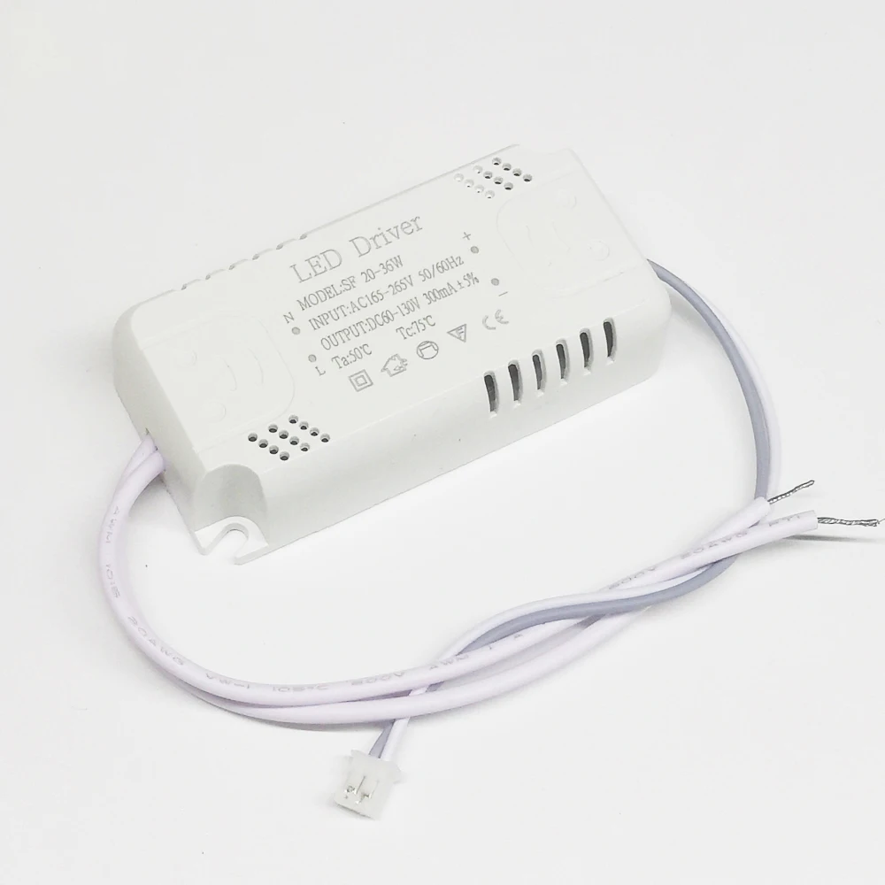 LED driver 8-24W 20-36W 36-60W 60-80W for single color LED Input 165-265V 50/60Hz Output 240mA Non-isolated lighting transformer