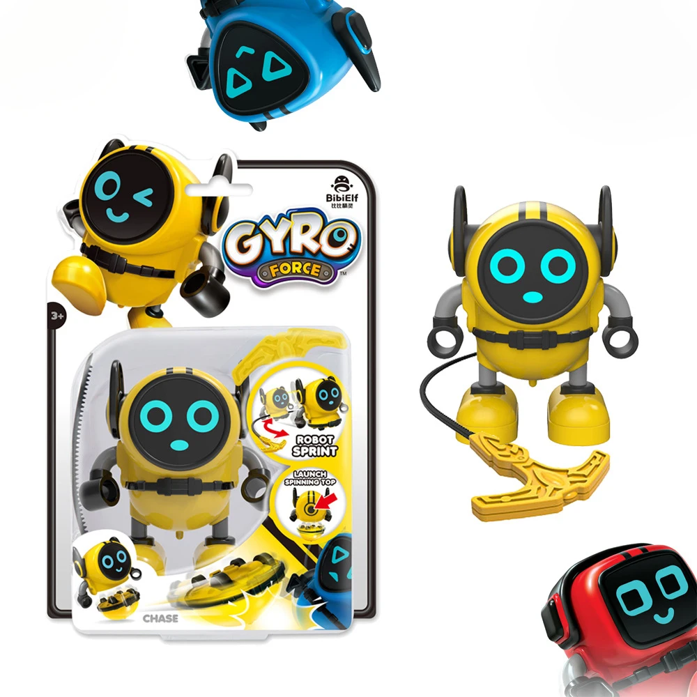 Nieuwe Pull Heerser Gyro Inertiële Auto Robot Demontage En Montage Tuolu8o Speelgoed Auto Kinderen Zintuiglijke Fidget Speelgoed Stress Reliever