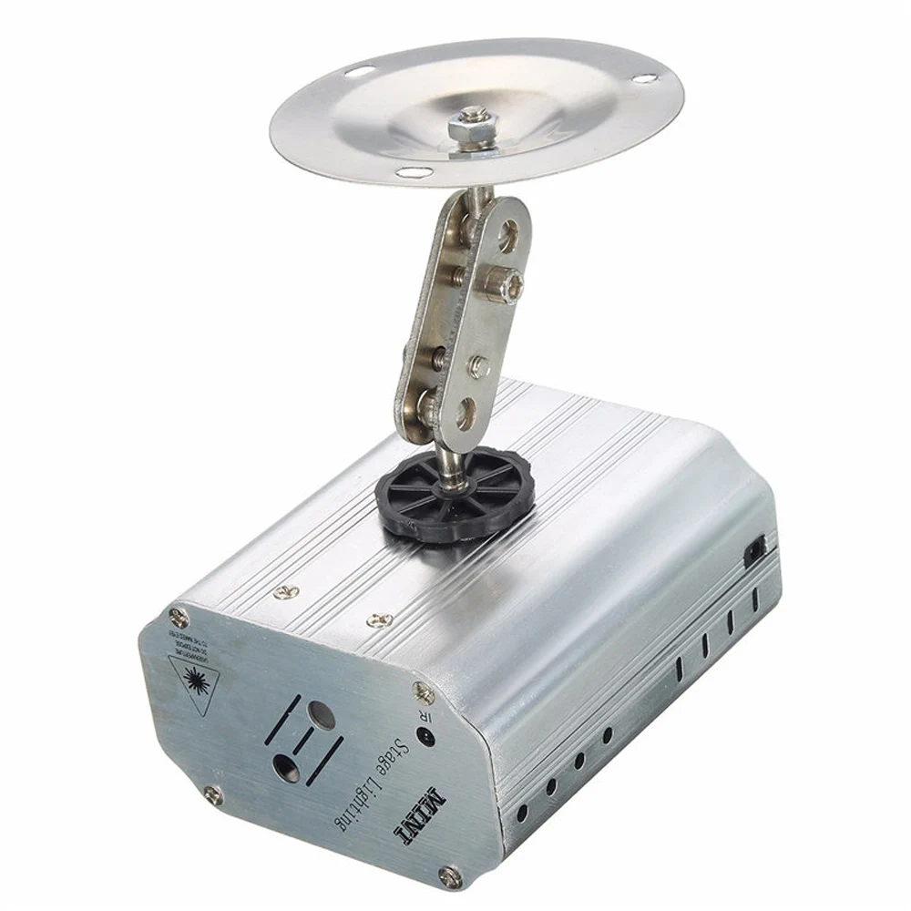 Voice Control Music Rhythm Flash Light DJ Disco Stage Light LED Laser Projector Stage Dancing Party Lights Stage Effect Lighting