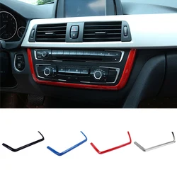 For BMW 3 4 Series 3GT F34 F30 F36 F31 2013-2018 Car Center Control Decorate Strip Cover Trim Center Panel Frame